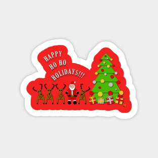 Happy Ho Ho Holidays!!! Sticker